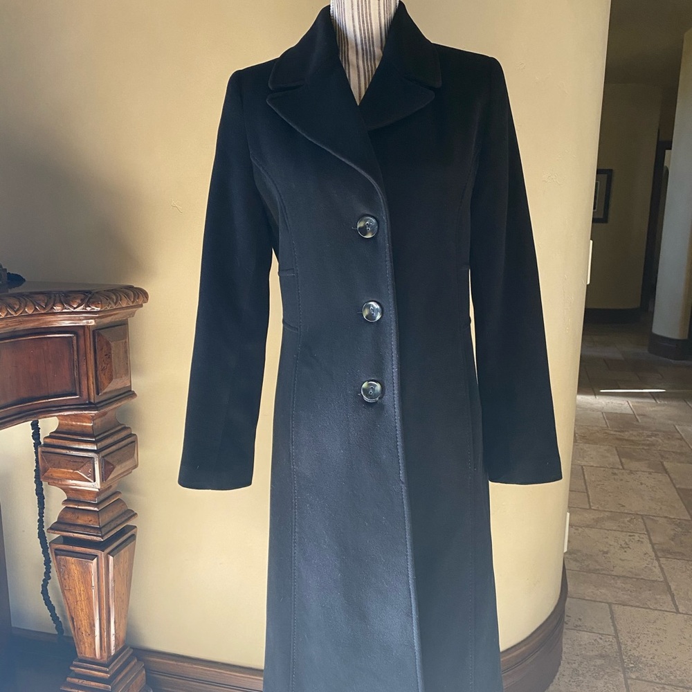 Beautiful black wool coat